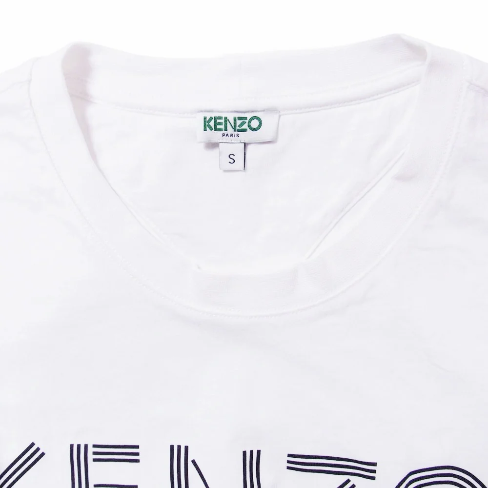 KENZO ケンゾー F765TS0924SG Classic Logo T-shirt クラシック ロゴ 半袖 Tシャツ ホワイト ホワイト系 S【中古】 - Image 3