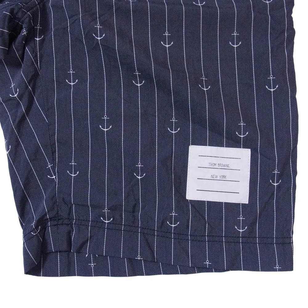 THOM BROWNE トムブラウン MTU173AW8071 イタリア製 スイム ショーツ ハーフパンツ ネイビー系 1【中古】 - Image 3