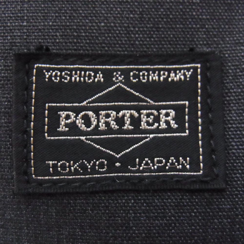 PORTER ポーター クラッチバッグ PCケース ブリーフケース グレー系【中古】 - Image 4