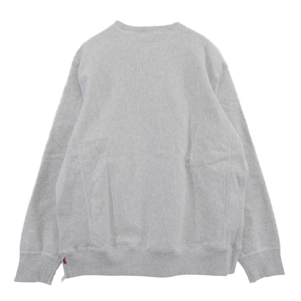 Supreme シュプリーム 18AW Box Logo Crewneck ボックスロゴ クルーネック スウェット トレーナー ライトグレー系 L【美品】【中古】 - Image 2
