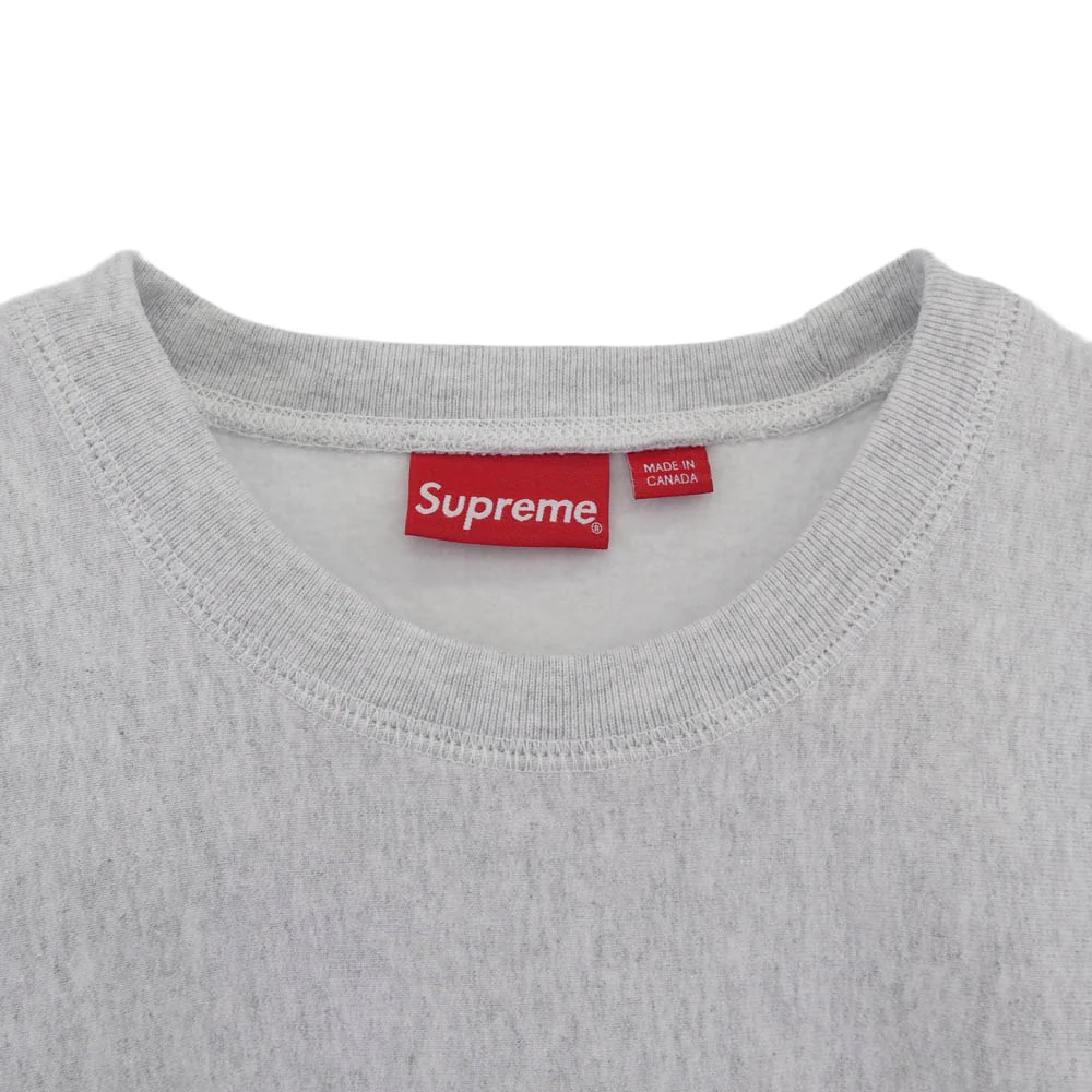 Supreme シュプリーム 18AW Box Logo Crewneck ボックスロゴ クルーネック スウェット トレーナー ライトグレー系 L【美品】【中古】 - Image 3