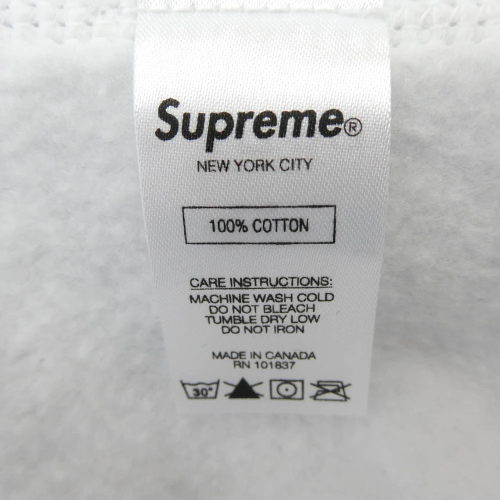 Supreme シュプリーム 18AW Box Logo Crewneck ボックスロゴ クルーネック スウェット トレーナー ライトグレー系 L【美品】【中古】 - Image 6