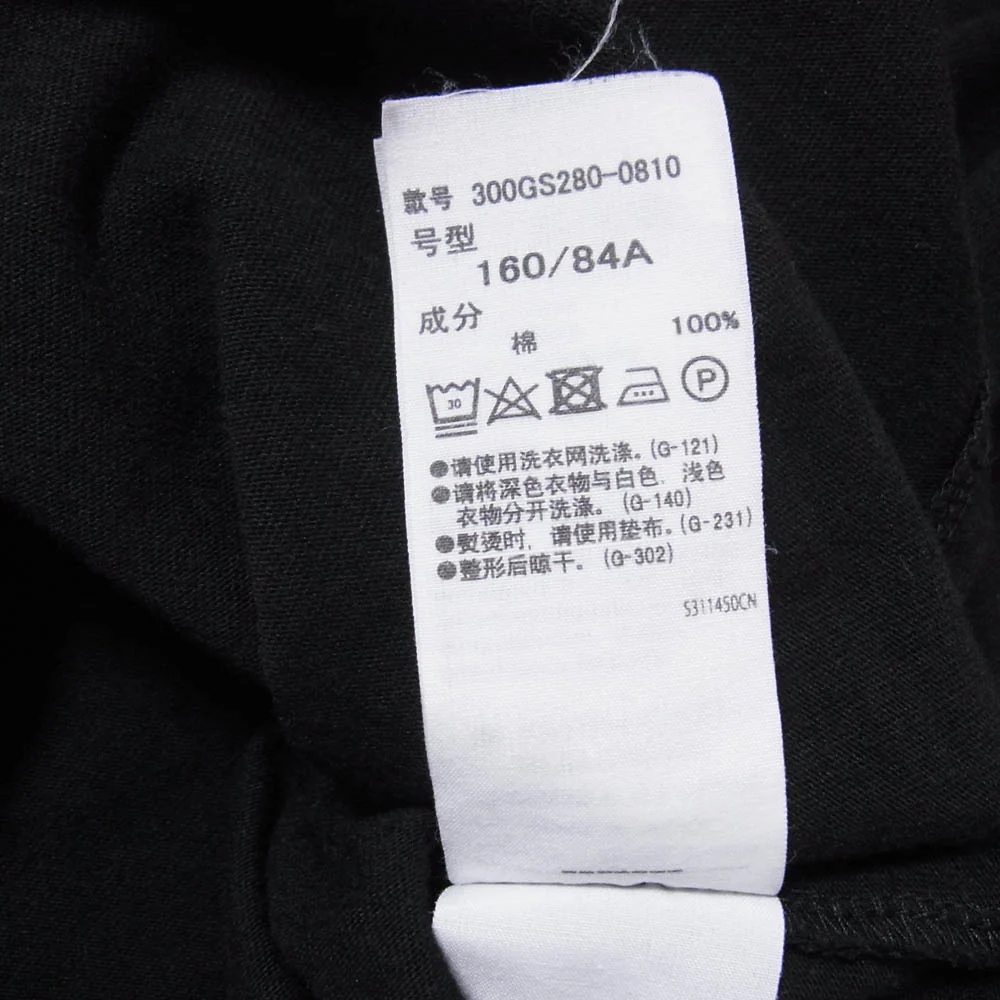 ENFOLD エンフォルド 23SS 300GS280-0810 23SS LONG SLEEVE T-SHIRT LONG SLEEVE T-SHIRT ロングスリーブ 長袖 Tシャツ カットソー ブラック ブラック系 38【中古】 - Image 5