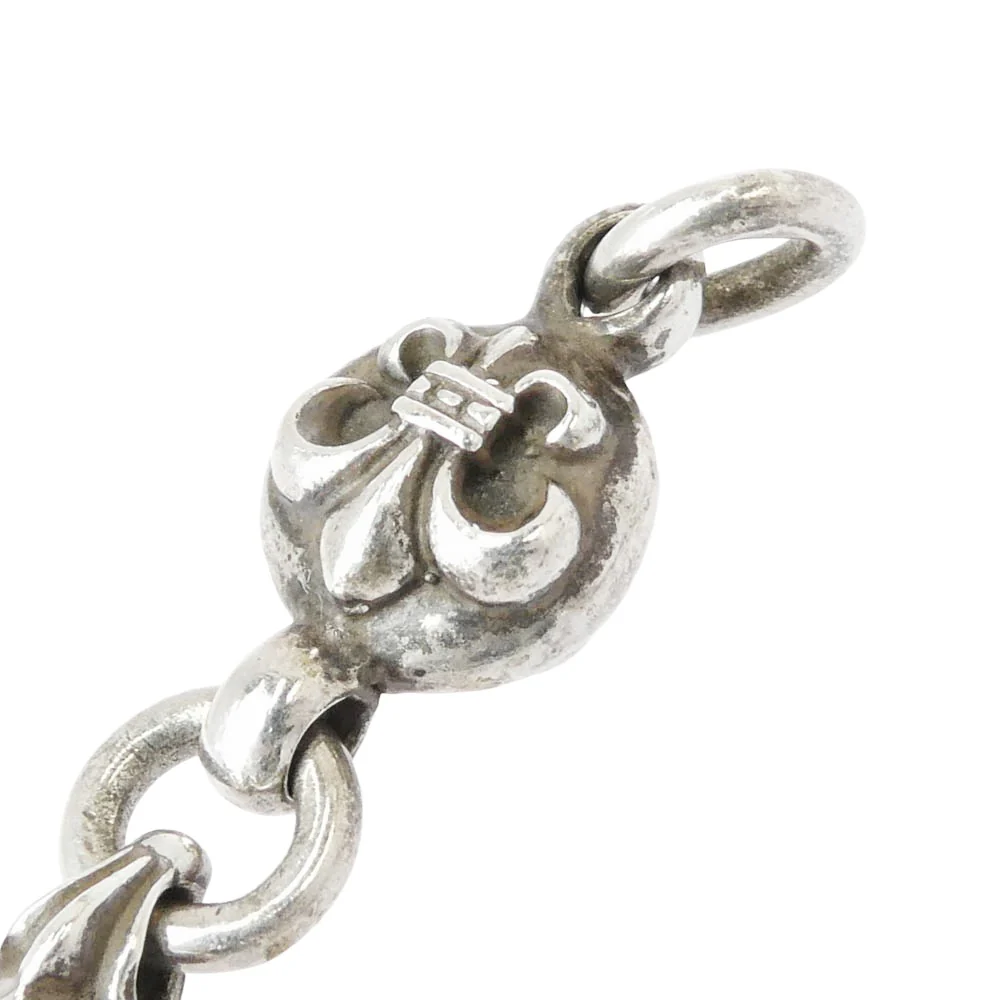 CHROME HEARTS クロムハーツ（原本無） OLD 1BALL BS FLEUR オールド 1ボール BSフレア チャーム ペンダントトップ シルバー系【中古】 - Image 6