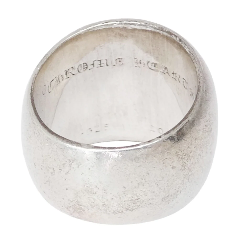 CHROME HEARTS クロムハーツ(原本無) CLSSC OVAL STAR クラシック オーバルスター リング シルバー系 24号【中古】 - Image 2