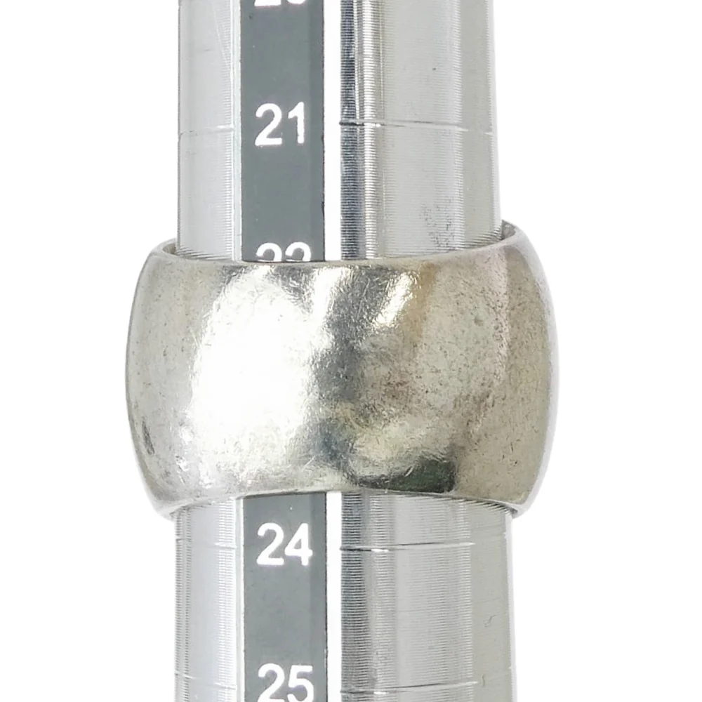 CHROME HEARTS クロムハーツ(原本無) CLSSC OVAL STAR クラシック オーバルスター リング シルバー系 24号【中古】 - Image 6