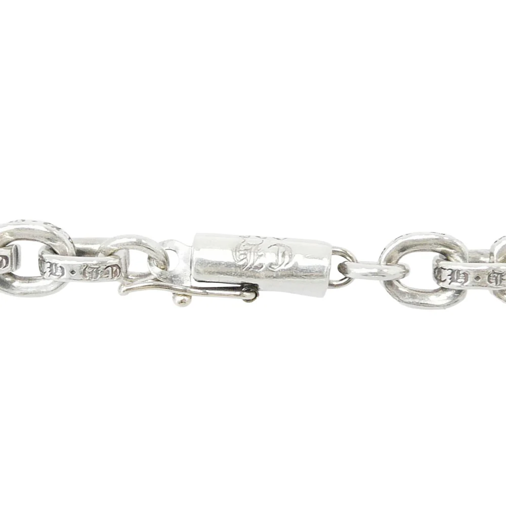 CHROME HEARTS クロムハーツ（原本無） PAPER CHAIN 20 ペーパーチェーンネックレス 20inch 20インチ シルバー系【中古】 - Image 3