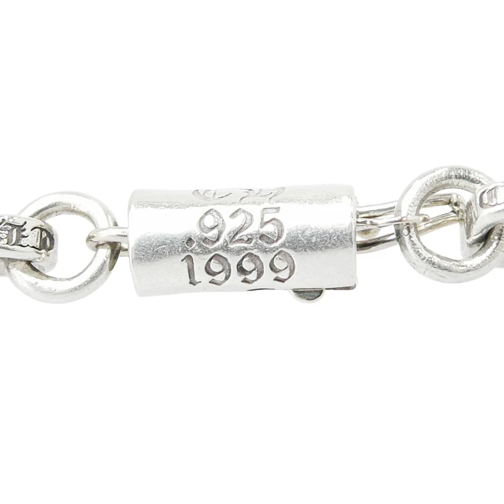 CHROME HEARTS クロムハーツ（原本無） PAPER CHAIN 20 ペーパーチェーンネックレス 20inch 20インチ シルバー系【中古】 - Image 5