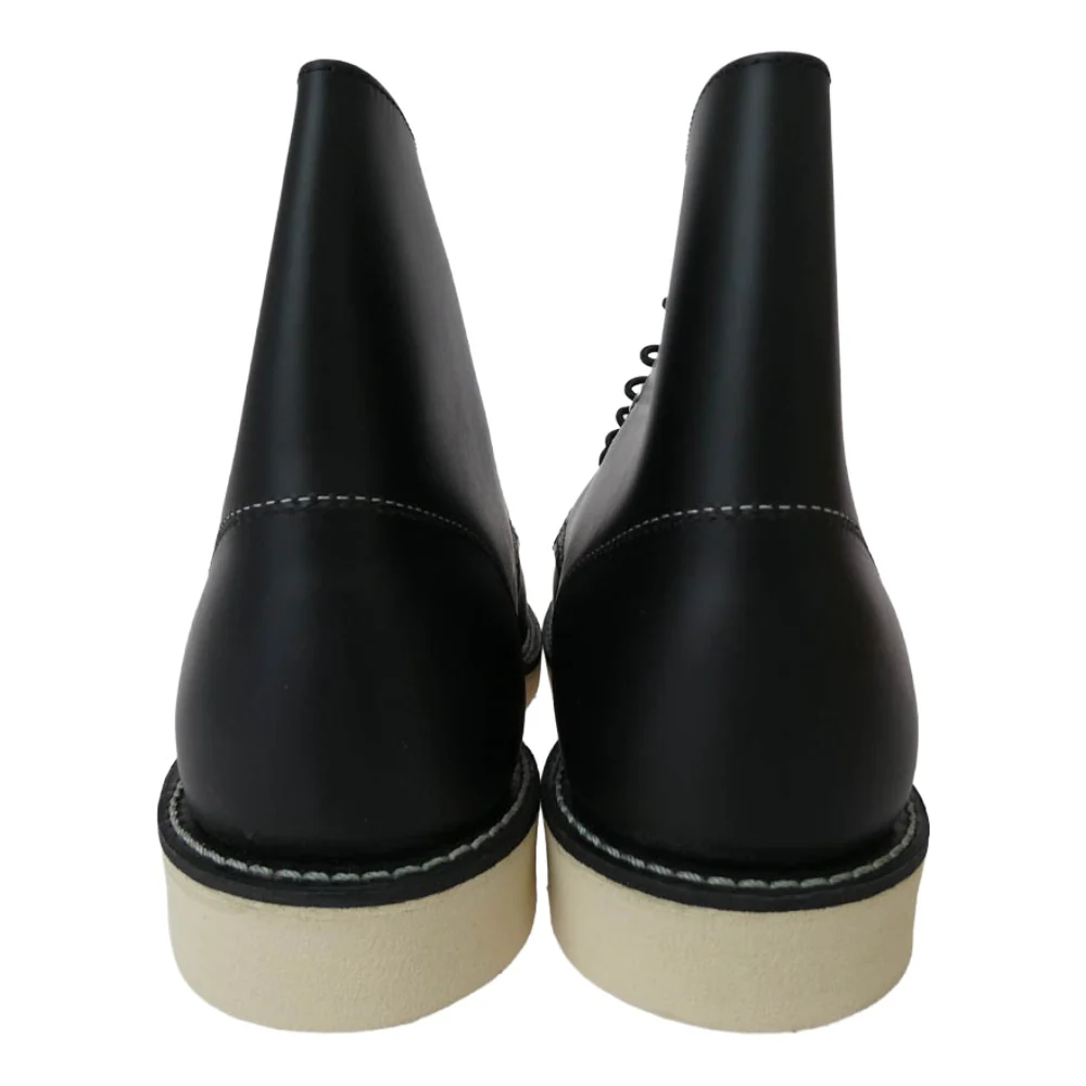 RED WING レッドウィング 8165 IRISH SETTER 6 INCH CLASSIC ROUND アイリッシュセッター クラシックラウンド ブラック 6インチ コレクテッドグレインレザー 7ホール プレートゥ ワークブーツ ブラック系 29.0cm【新古品】【未使用】【中古】 - Image 3