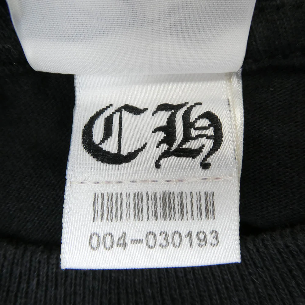 CHROME HEARTS クロムハーツ（原本無） T-BAR STAR LOGO Tバー スタープリント Tシャツ 半袖カットソー ブラック系 M【中古】 - Image 5