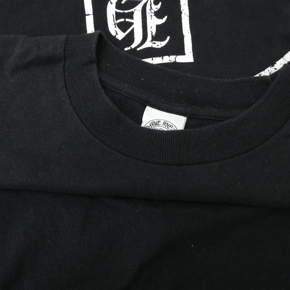CHROME HEARTS クロムハーツ（原本無） T-BAR STAR LOGO Tバー スタープリント Tシャツ 半袖カットソー ブラック系 M【中古】 - Image 7