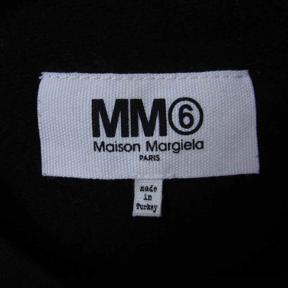 MAISON MARGIELA メゾンマルジェラ S32GU0042 メタリック クルーネック スウェット トレーナー ブラック系 S【中古】 - Image 5