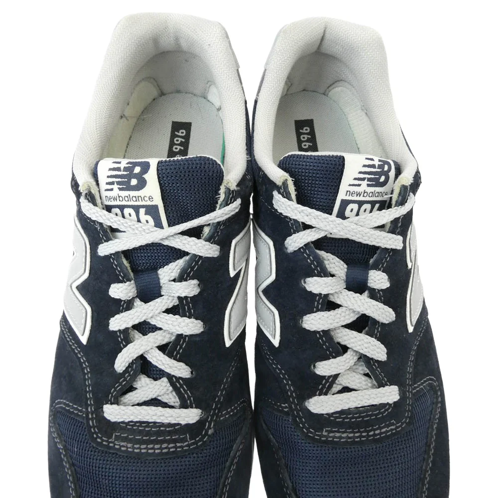 NEW BALANCE ニューバランス CM996BN 996 Navy ネイビー ローカット スニーカー シューズ ネイビー系 グレー系 28.0cm【中古】 - Image 5