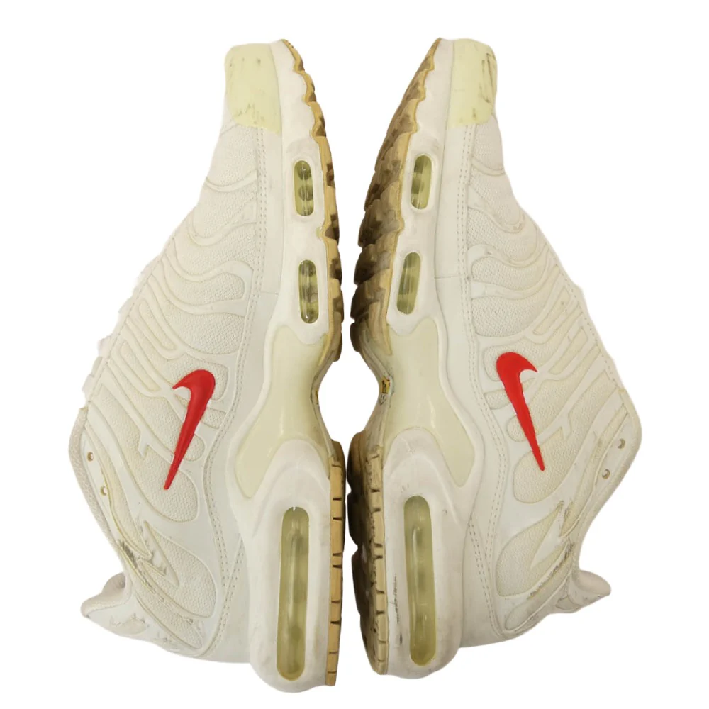Supreme シュプリーム DA1472-100 x Nike ナイキ Air Max Plus TN White Speed Red エアマックスプラス ホワイト スピード レッド ローカット スニーカー ホワイト系 28.0cm【中古】 - Image 9