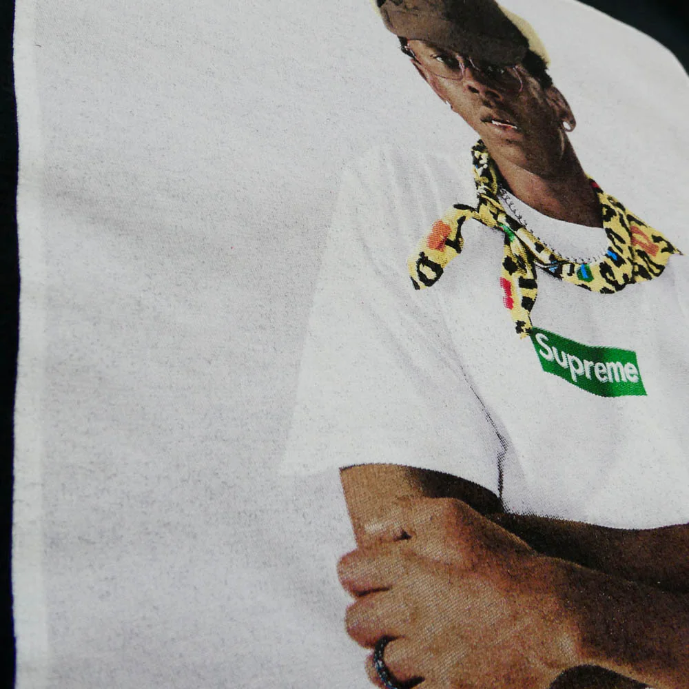 Supreme シュプリーム 24AW Tyler The Creator Tee タイラー ザ クリエイター 半袖 フォト Tシャツ ブラック系 M【中古】 - Image 6