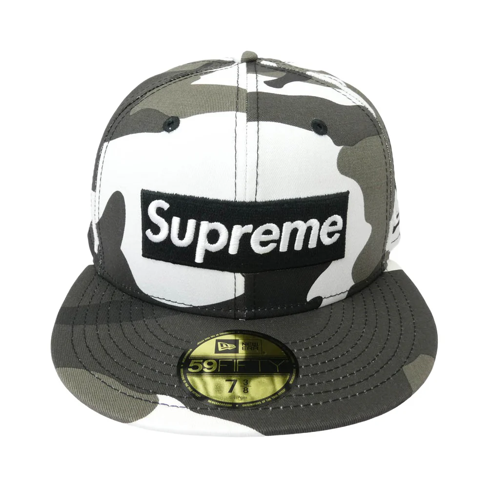 Supreme シュプリーム 25AW MLB x New Era Teams Box Logo New York Yankees Snow Camo キャップ 帽子 カモフラージュ系 58.7cm【新古品】【未使用】【中古】 - Image 4