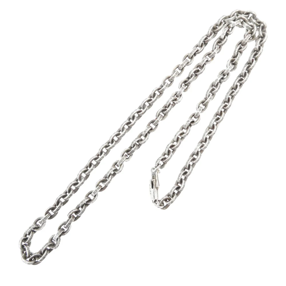 CHROME HEARTS クロムハーツ(原本有) PAPER CHAIN 20 ペーパーチェーン ネックレス 20inchi 20インチ シルバー系【中古】