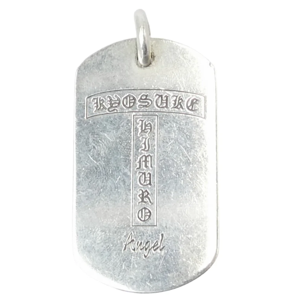 CHROME HEARTS クロムハーツ(原本無) 氷室京介 Angel エンジェル ホースシュー ラージ ドッグタグ ペンダントトップ シルバー系【中古】 - Image 2