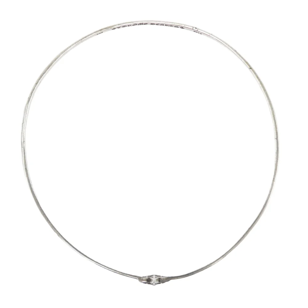 CHROME HEARTS クロムハーツ(原本無) BUBBLGM STAR バブルガム スター バングル シルバー系【中古】 - Image 4