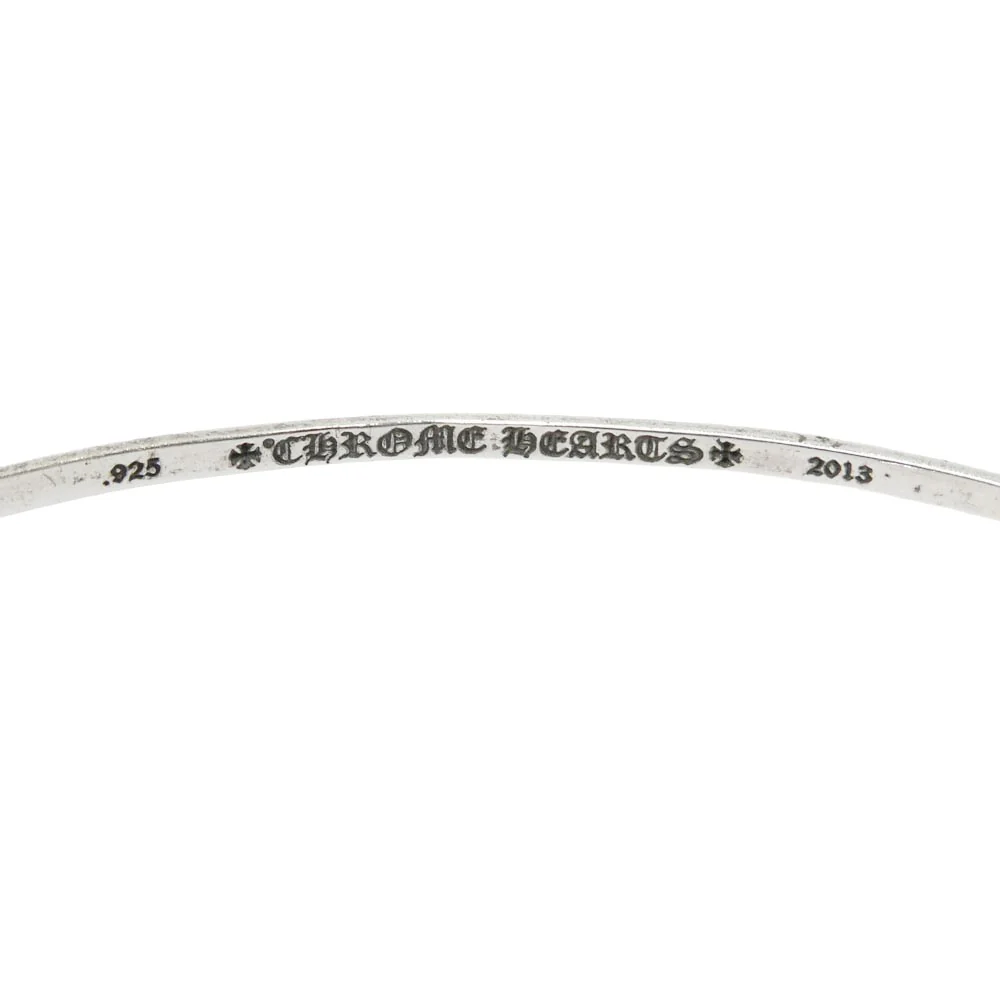 CHROME HEARTS クロムハーツ(原本無) BUBBLGM STAR バブルガム スター バングル シルバー系【中古】 - Image 5