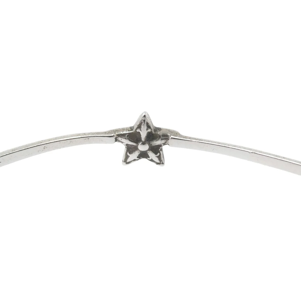 CHROME HEARTS クロムハーツ(原本無) BUBBLGM STAR バブルガム スター バングル シルバー系【中古】 - Image 6