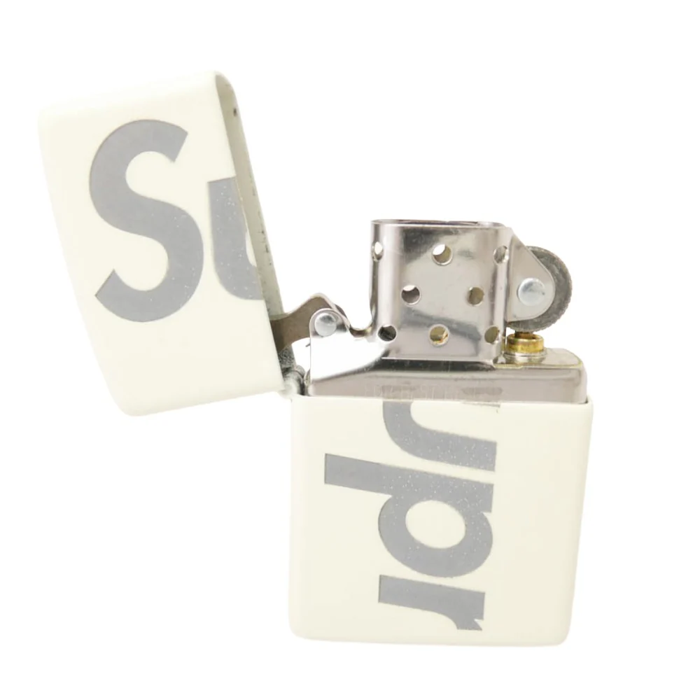 Supreme シュプリーム 20SS Glow-in-the-Dark Zippo グロー イン ザ ダーク ジッポ ライター オフホワイト系 グレー系【極上美品】【中古】 - Image 6