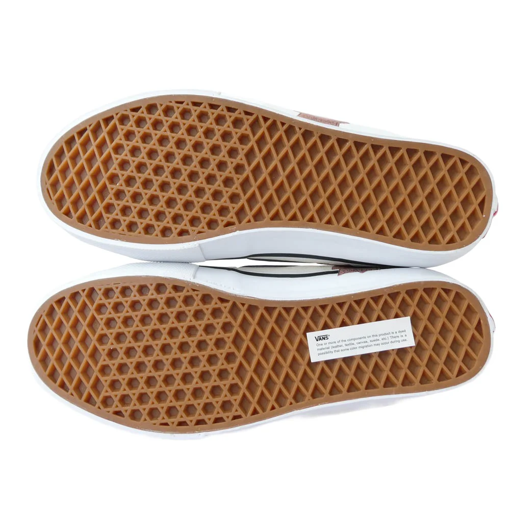 Supreme シュプリーム 25SS VN0A5KS1CRM x Nate Lowman Skate Grosso Mid Bullet Hole Natural ネイトローマン スケート グロッソ ミッド スニーカー アイボリー系 27.5cm【極上美品】【中古】 - Image 6