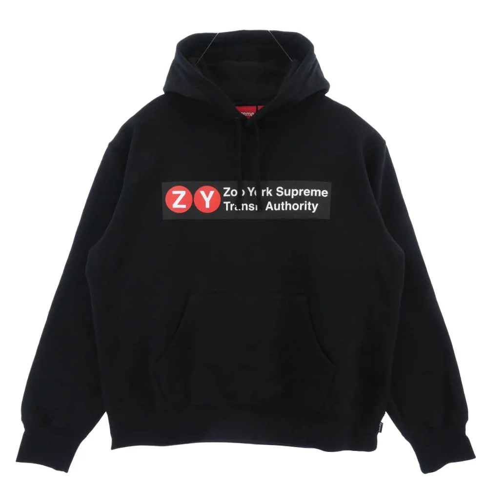 Supreme シュプリーム 25SS x Zoo York Hooded Sweatshirt ズーヨーク フーデッド スウェットシャツ フーディー パーカー ブラック系 S【極上美品】【中古】