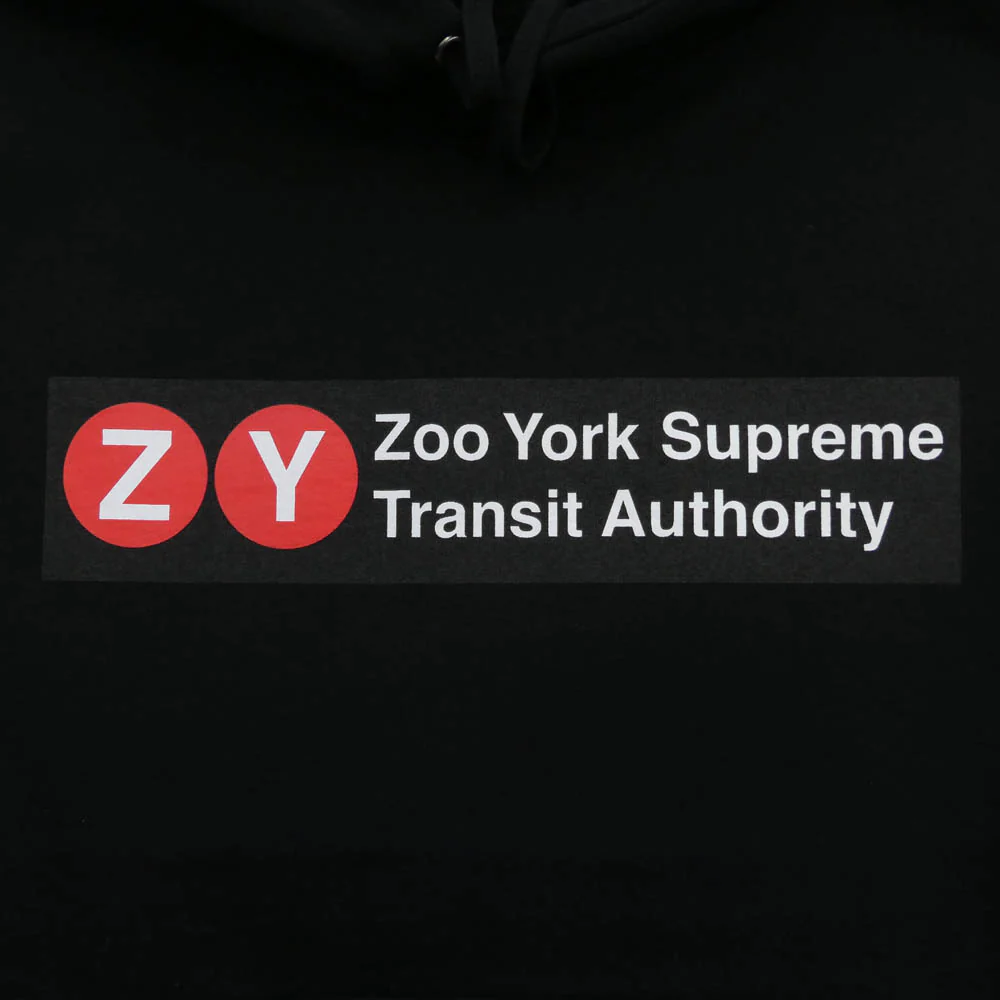 Supreme シュプリーム 25SS x Zoo York Hooded Sweatshirt ズーヨーク フーデッド スウェットシャツ フーディー パーカー ブラック系 S【極上美品】【中古】 - Image 5