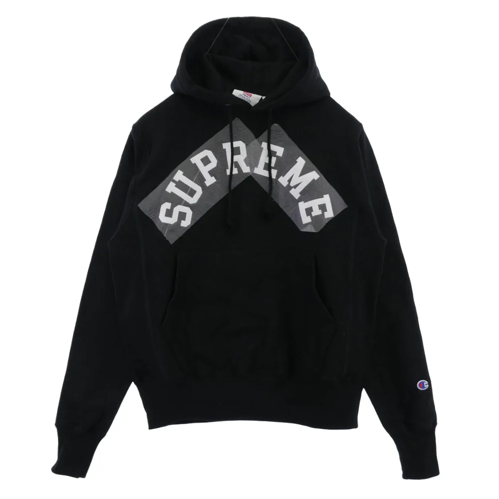 Supreme シュプリーム 25SS Hooded Sweatshirt フーデッド スウェットシャツ フーディー パーカー ブラック系 S【美品】【中古】