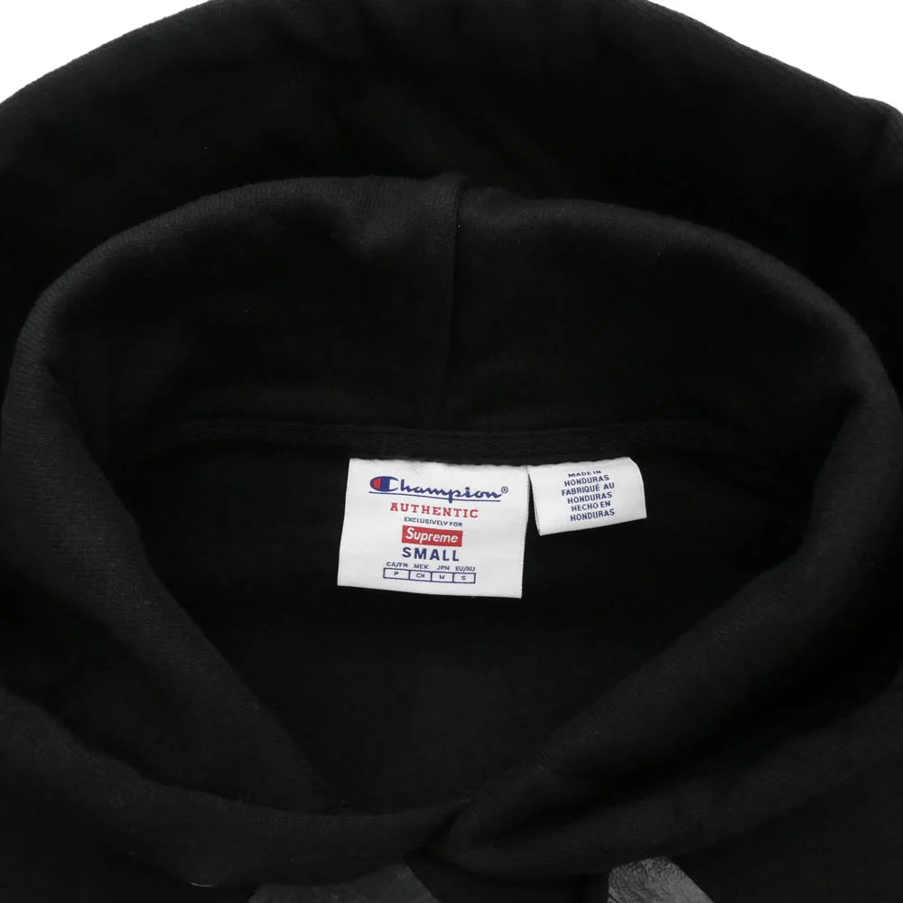 Supreme シュプリーム 25SS Hooded Sweatshirt フーデッド スウェットシャツ フーディー パーカー ブラック系 S【美品】【中古】 - Image 3