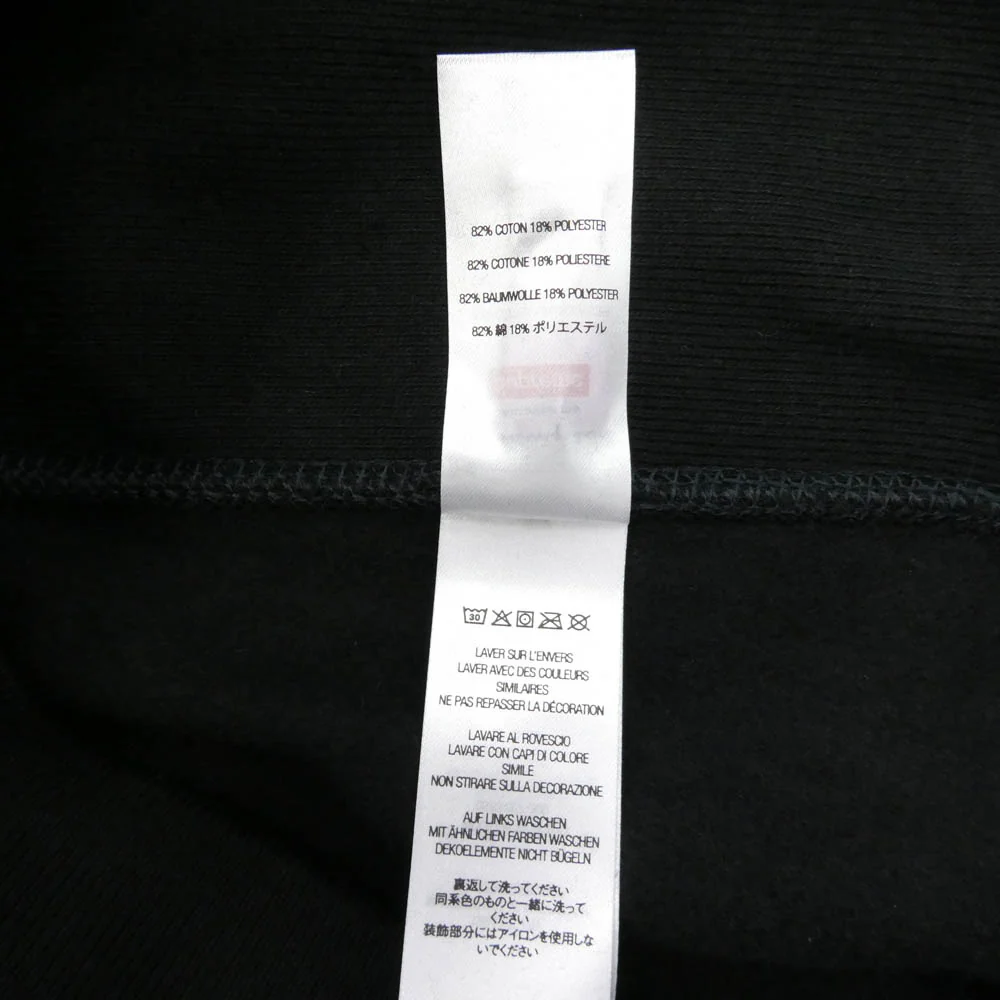Supreme シュプリーム 25SS Hooded Sweatshirt フーデッド スウェットシャツ フーディー パーカー ブラック系 S【美品】【中古】 - Image 5