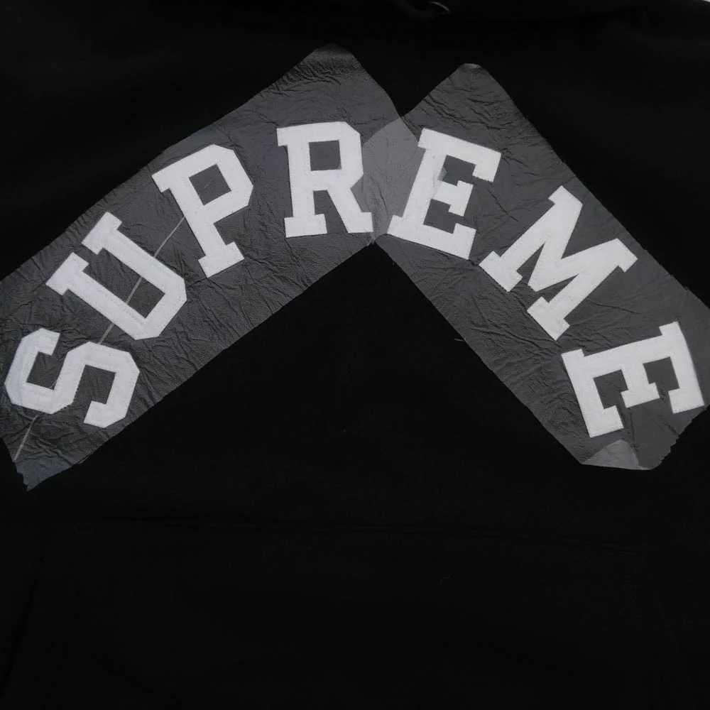 Supreme シュプリーム 25SS Hooded Sweatshirt フーデッド スウェットシャツ フーディー パーカー ブラック系 S【美品】【中古】 - Image 6