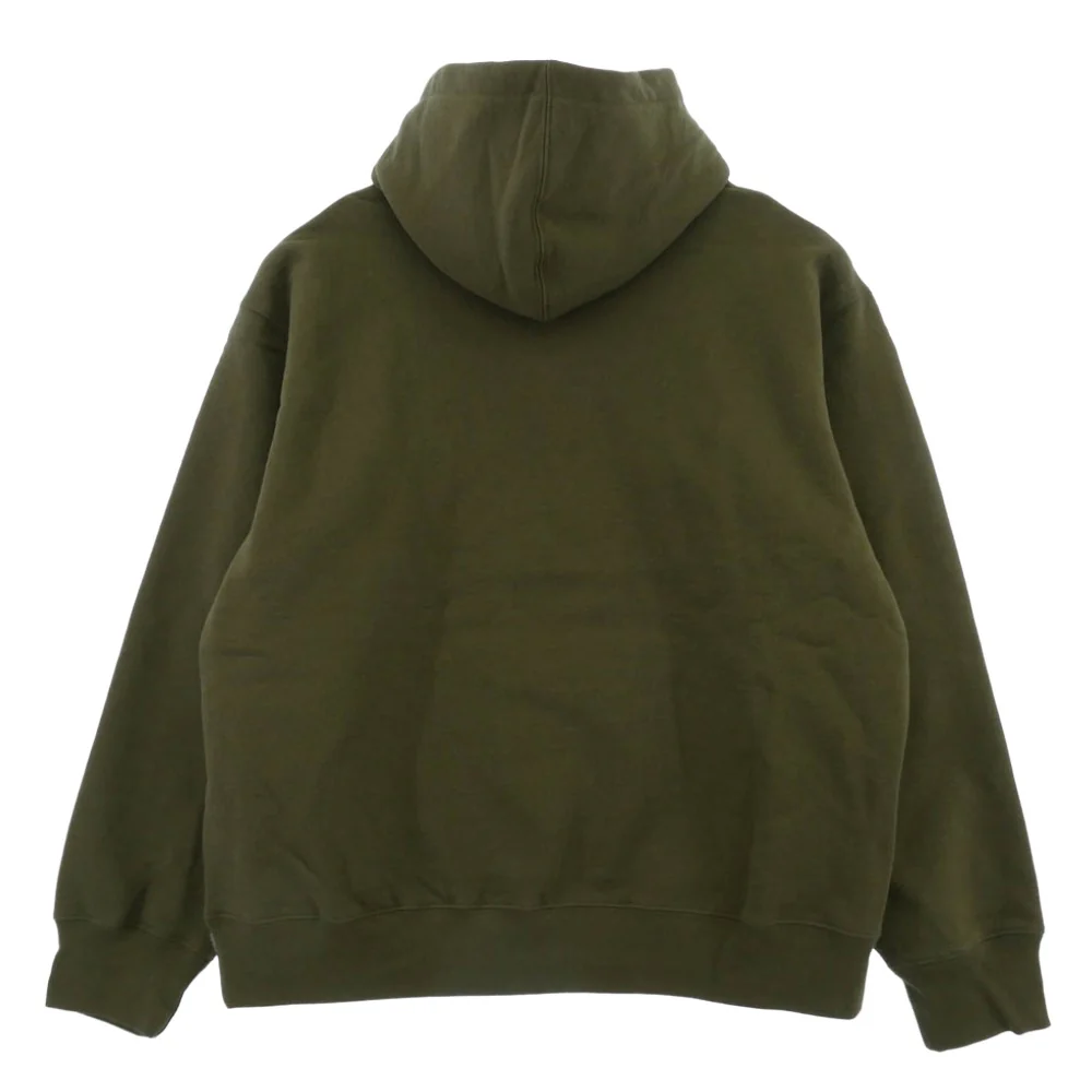 Supreme シュプリーム 25SS Small Box Hooded Sweatshirt スモール ボックス フーディー スウェットシャツ パーカー Dark Olive グリーン系 L【極上美品】【中古】 - Image 2