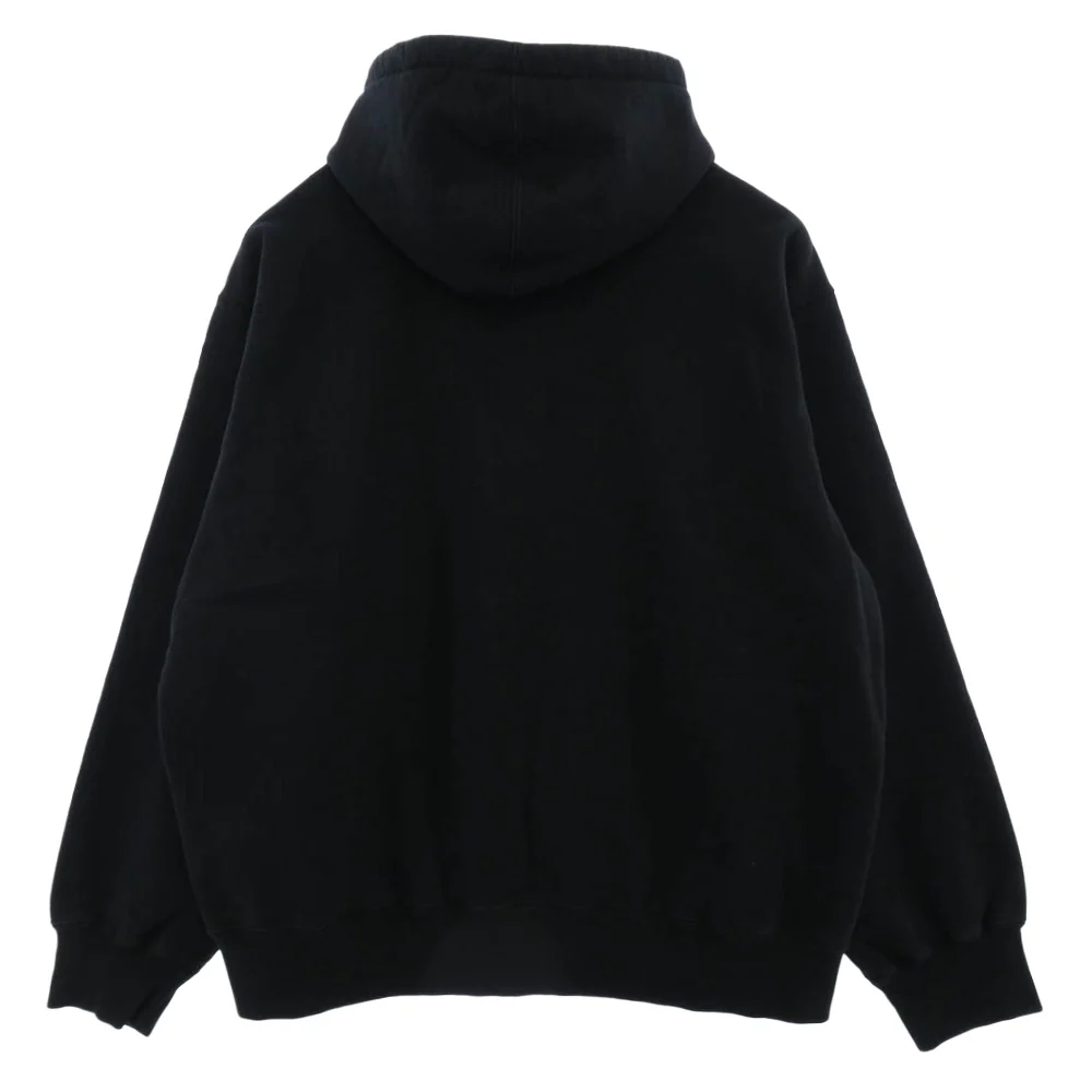 Supreme シュプリーム 25SS Work Zip Up Hooded Sweatshirt ワーク ジップ アップ フーディー パーカー スウェットシャツ ブラック系 L【中古】 - Image 2