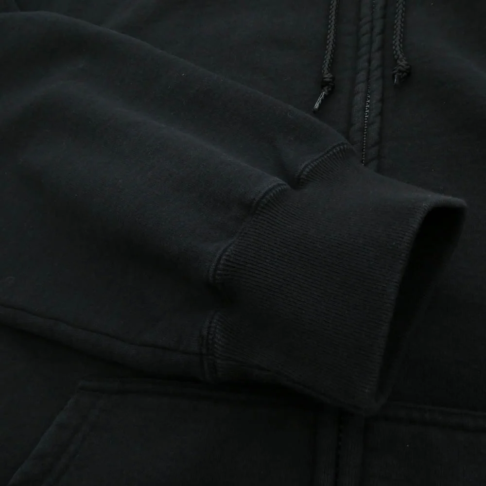 Supreme シュプリーム 25SS Work Zip Up Hooded Sweatshirt ワーク ジップ アップ フーディー パーカー スウェットシャツ ブラック系 L【中古】 - Image 4