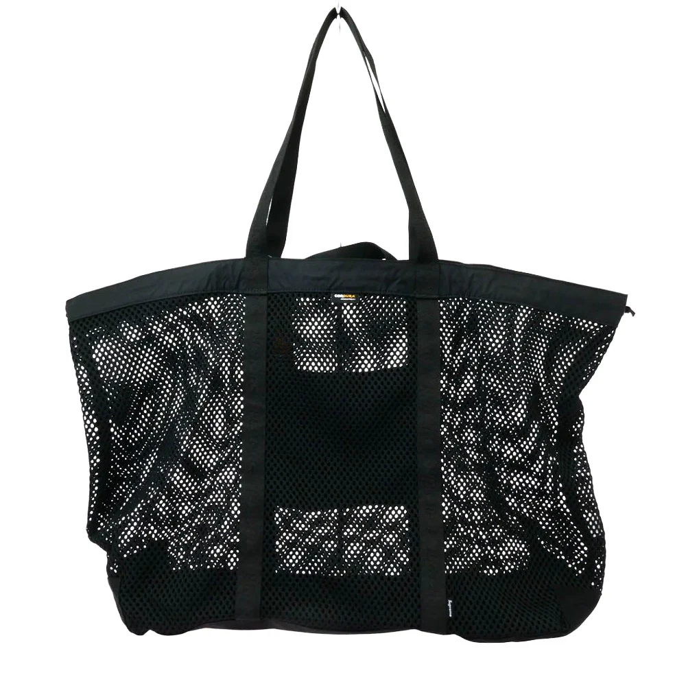 Supreme シュプリーム 25SS Mesh Tote Bag メッシュ トートバッグ ブラック系【極上美品】【中古】 - Image 2