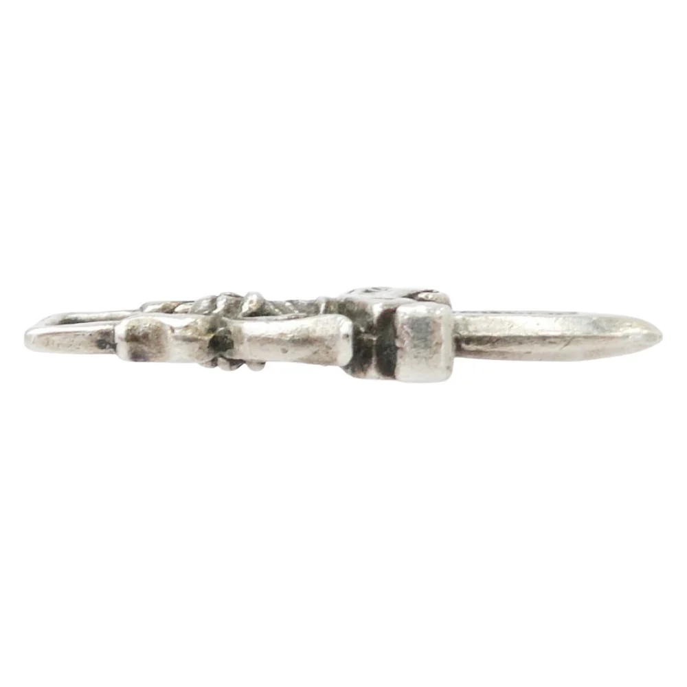 CHROME HEARTS クロムハーツ（原本無） #5 DAGGER ZIP1 #5ダガー チャーム ペンダントトップ シルバー系【中古】 - Image 3