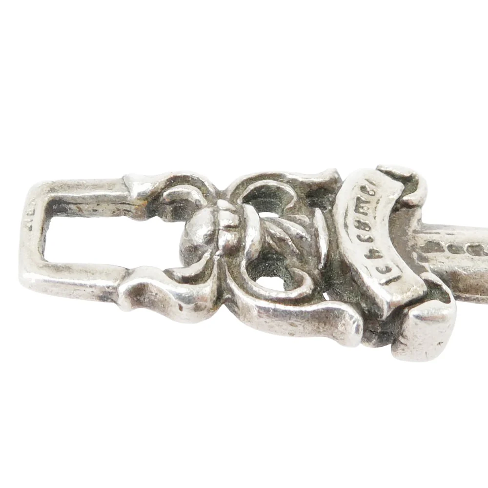 CHROME HEARTS クロムハーツ（原本無） #5 DAGGER ZIP1 #5ダガー チャーム ペンダントトップ シルバー系【中古】 - Image 6