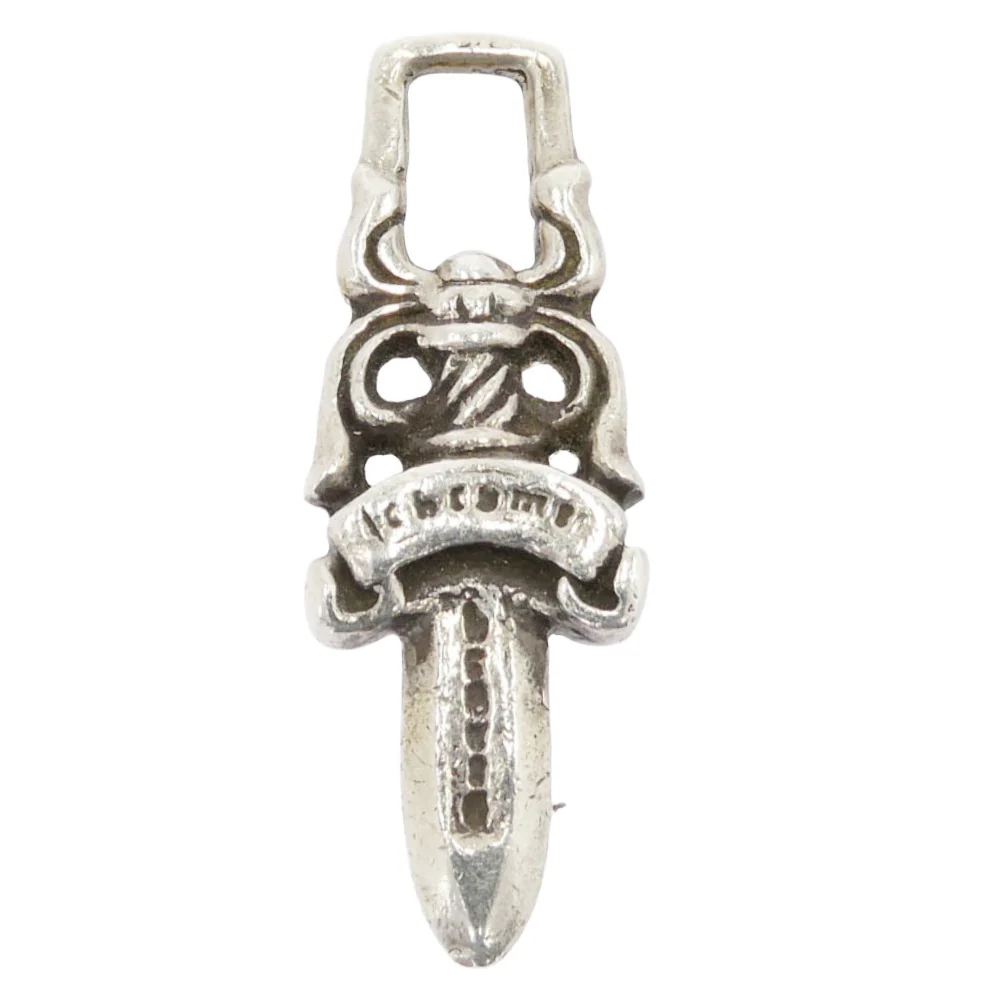 CHROME HEARTS クロムハーツ(原本無) #5 DAGGER ZIP1 #5ダガー チャーム ペンダントトップ シルバー系【中古】