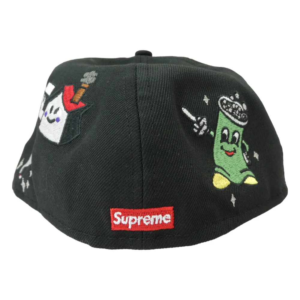 Supreme シュプリーム 22SS Characters S Logo キャラクターズ エス ロゴ キャップ 帽子 ブラック系【中古】 - Image 4