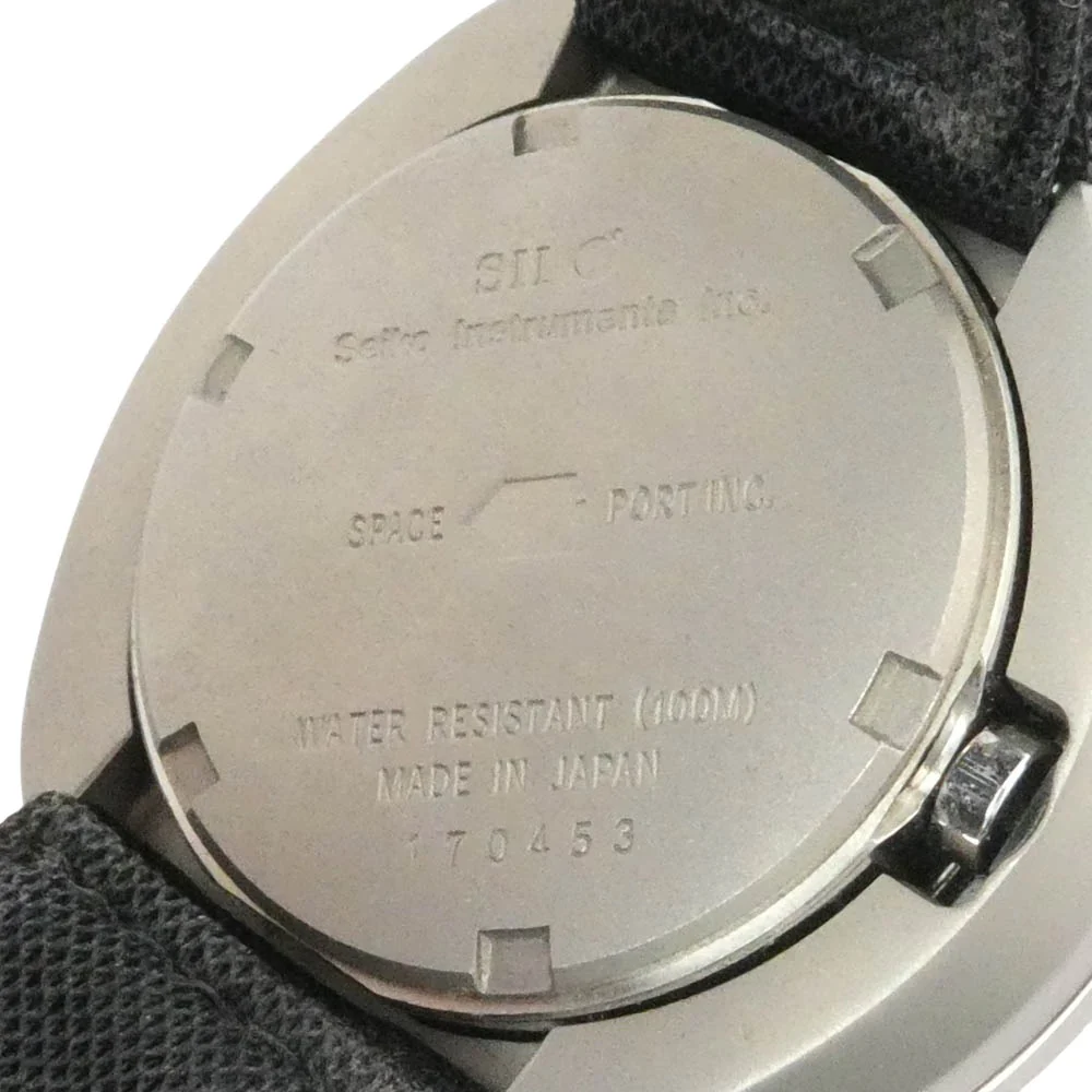 SEIKO セイコー WN-1 Think the Earth 北半球 クォーツ 腕時計 ウォッチ シルバー系 ブラック系【中古】 - Image 2