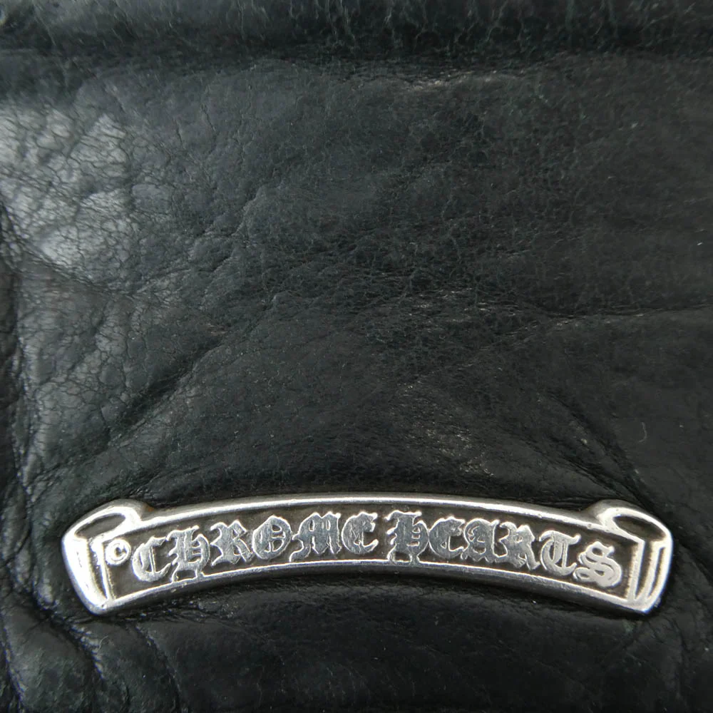 CHROME HEARTS クロムハーツ(原本無) ZPR CHNG 3×4 ジッパーチェンジパース コインケース レザー ミニウォレット ブラック系【中古】 - Image 6