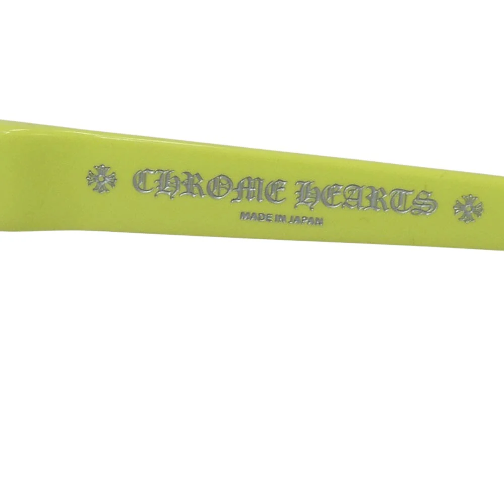 CHROME HEARTS クロムハーツ(原本無) IDAWANNA スターテンプル サングラス イエロー系【中古】 - Image 4