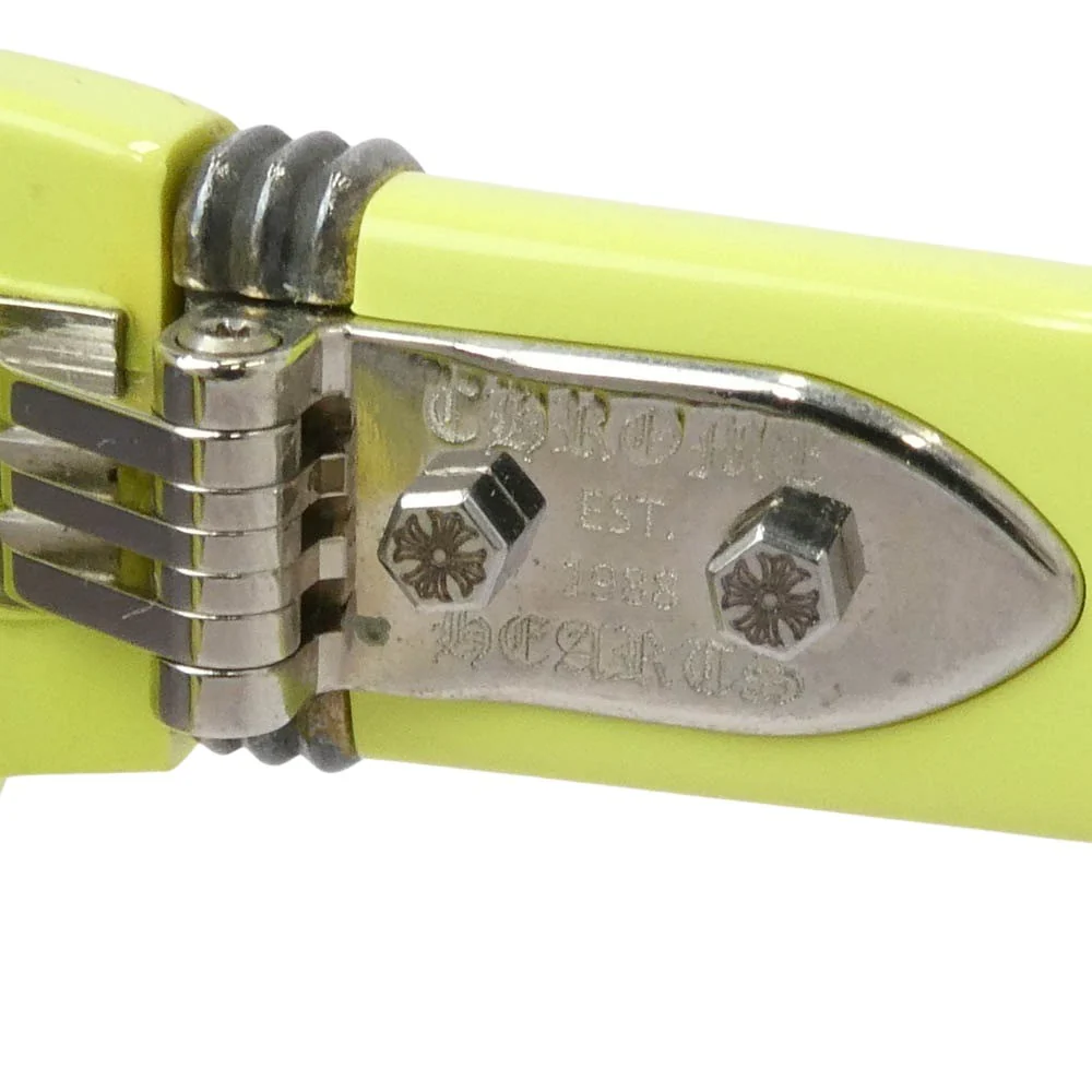 CHROME HEARTS クロムハーツ(原本無) IDAWANNA スターテンプル サングラス イエロー系【中古】 - Image 6