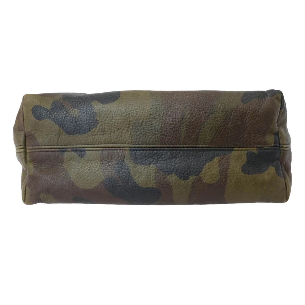 CHROME HEARTS クロムハーツ(原本無) FS TOTE FSトート クロスパッチ付き レザートートバッグ カモフラ カモフラージュ系【中古】 - Image 5