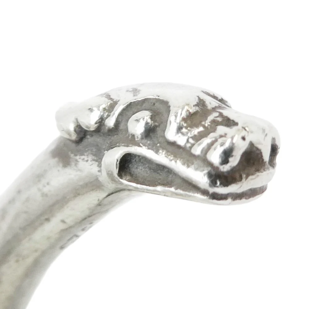 CHROME HEARTS クロムハーツ(原本無) BANGLE DOUBLE DOG ダブルドッグ バングル シルバー系【中古】 - Image 5