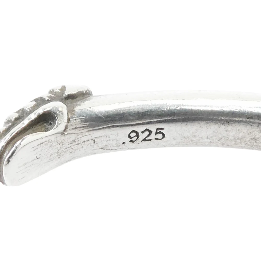 CHROME HEARTS クロムハーツ(原本無) BANGLE DOUBLE DOG ダブルドッグ バングル シルバー系【中古】 - Image 7
