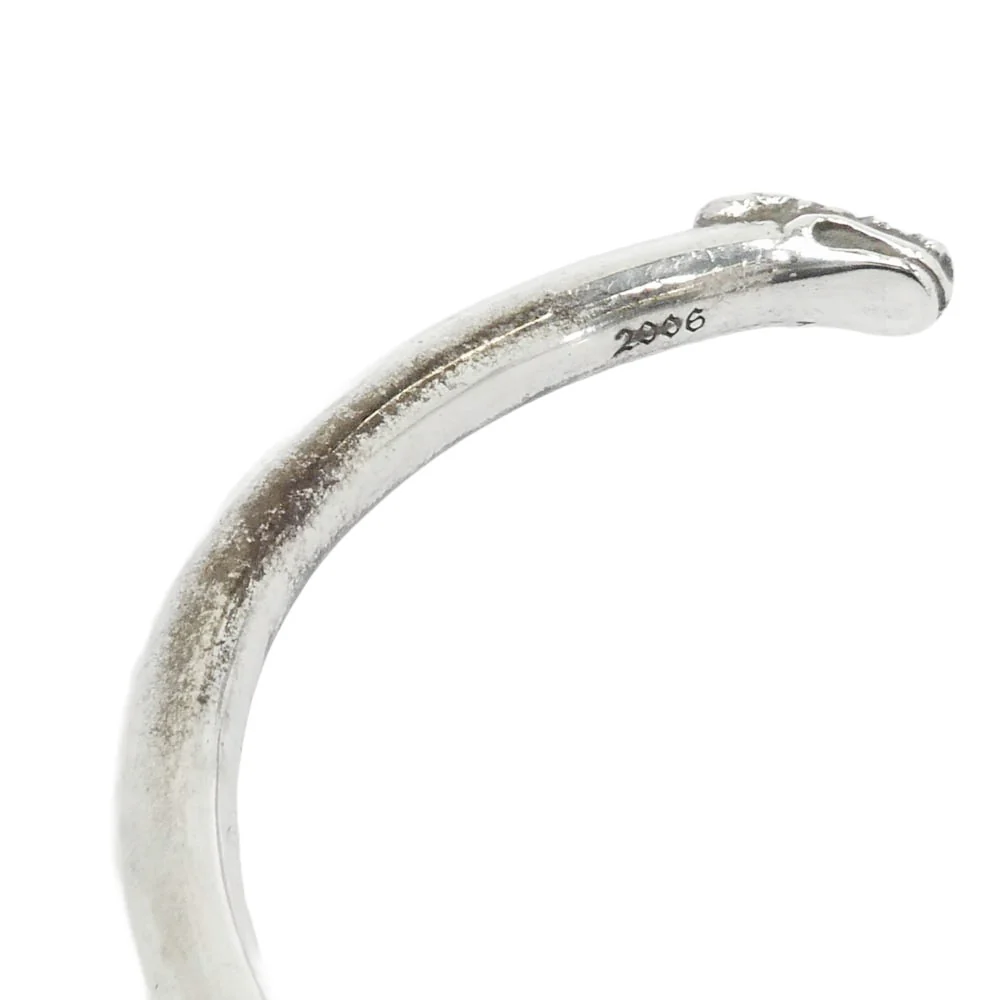 CHROME HEARTS クロムハーツ(原本無) BANGLE DOUBLE DOG ダブルドッグ バングル シルバー系【中古】 - Image 9